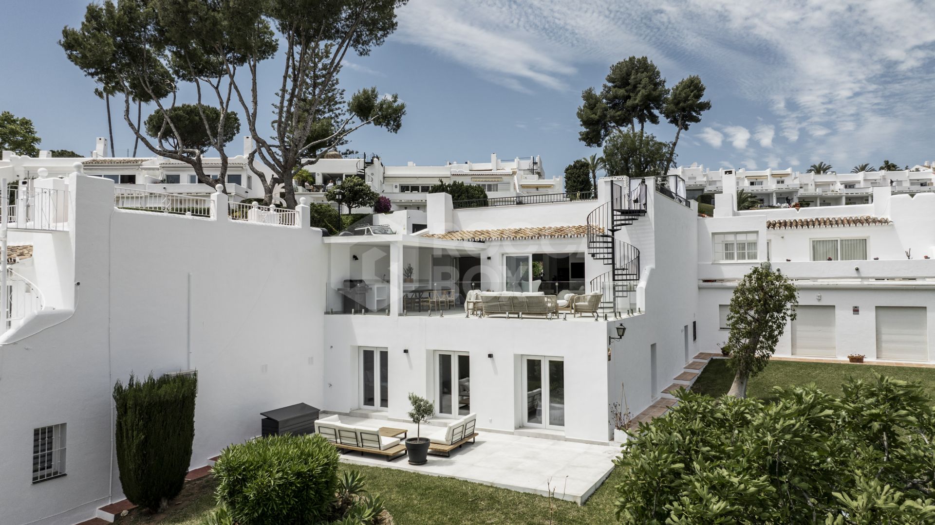 A Frontline Golf Townhouse for Sale in Marbella