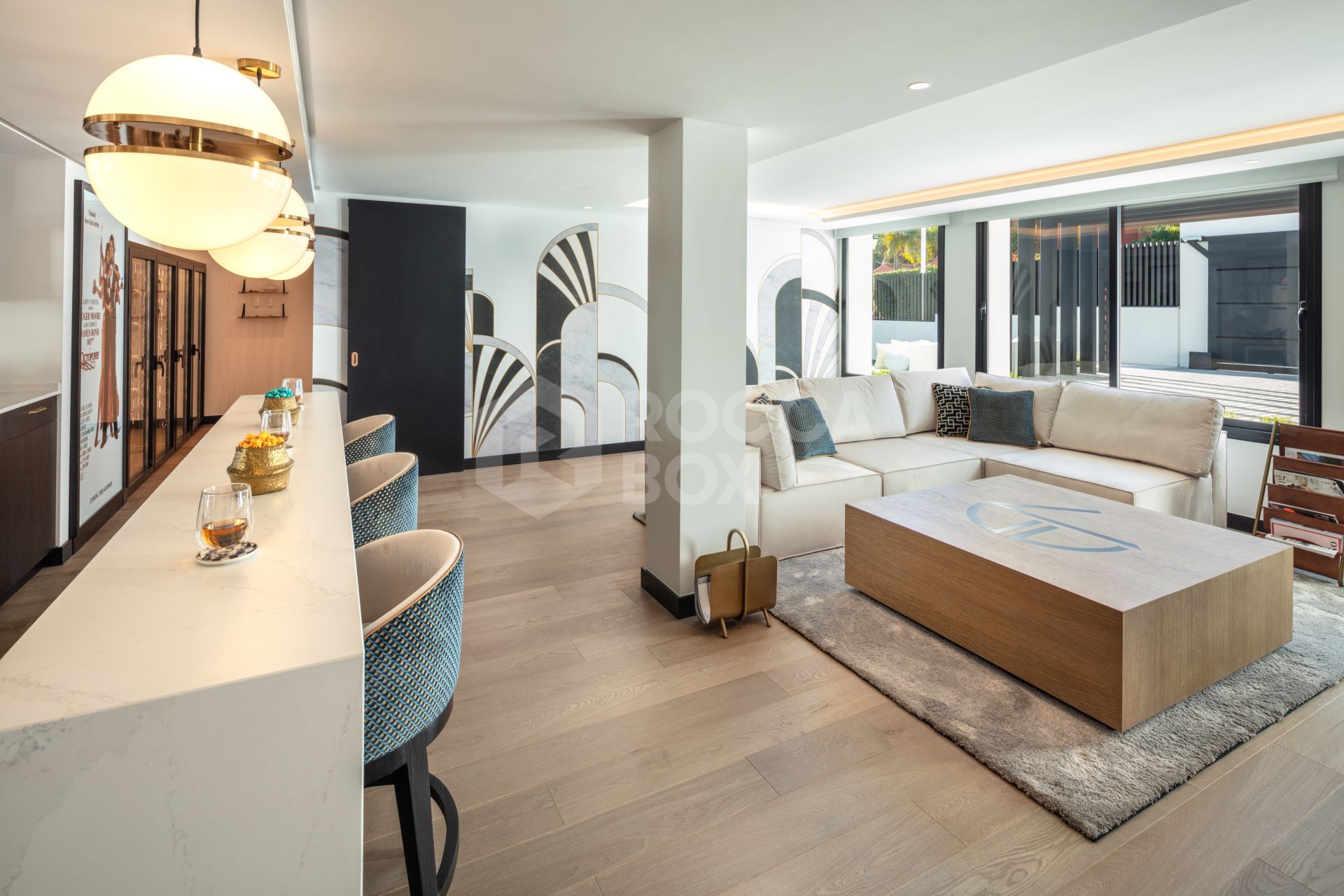 Exquisite Retreat: Luxury Villa for Sale in Nueva Andalucia's Golf Valley