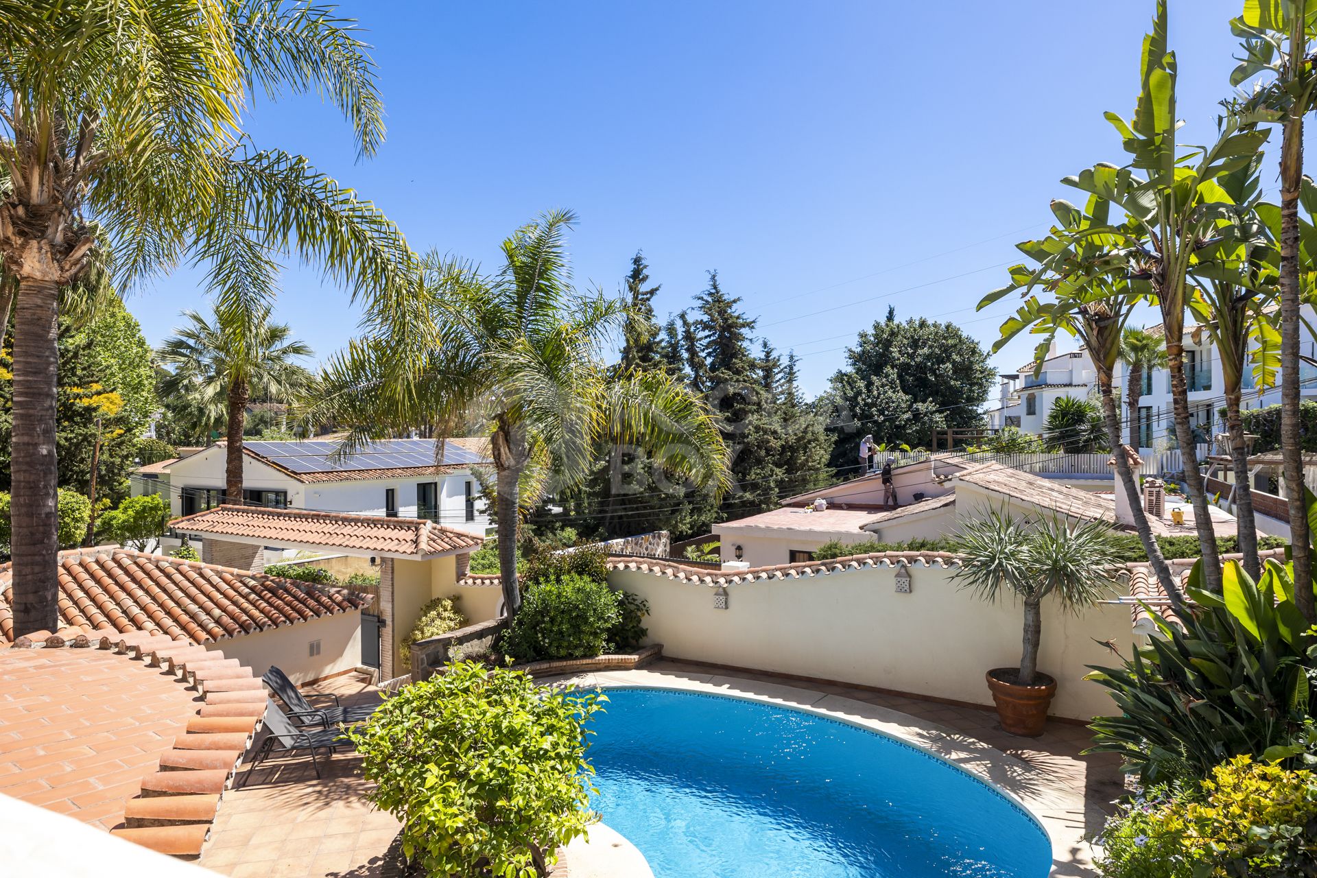 Charming Oasis in Marbella: Traditional Villa with Modern Comforts for Sale