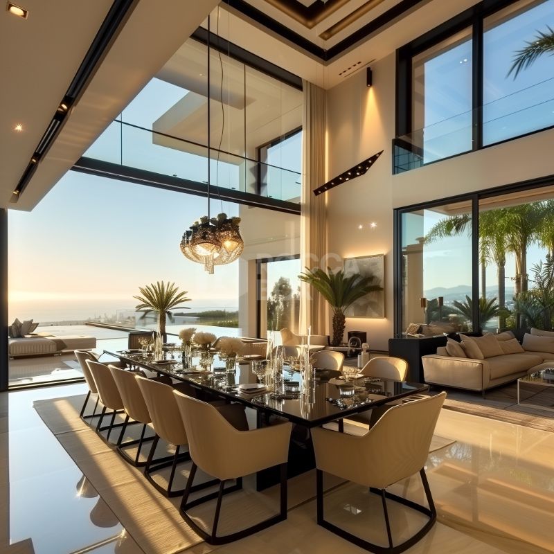 Luxury Villa in Marbella with Stunning Sea Views of the Costa del Sol