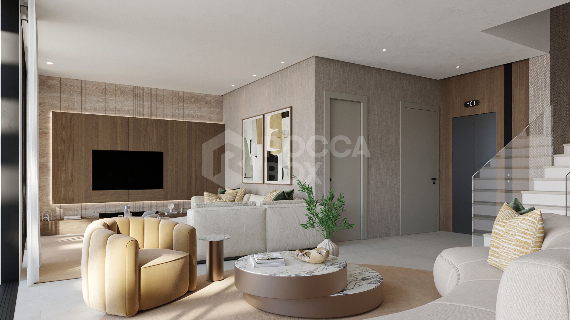 Stunning Luxury Villa in the Beautiful Coastal Town for Sale