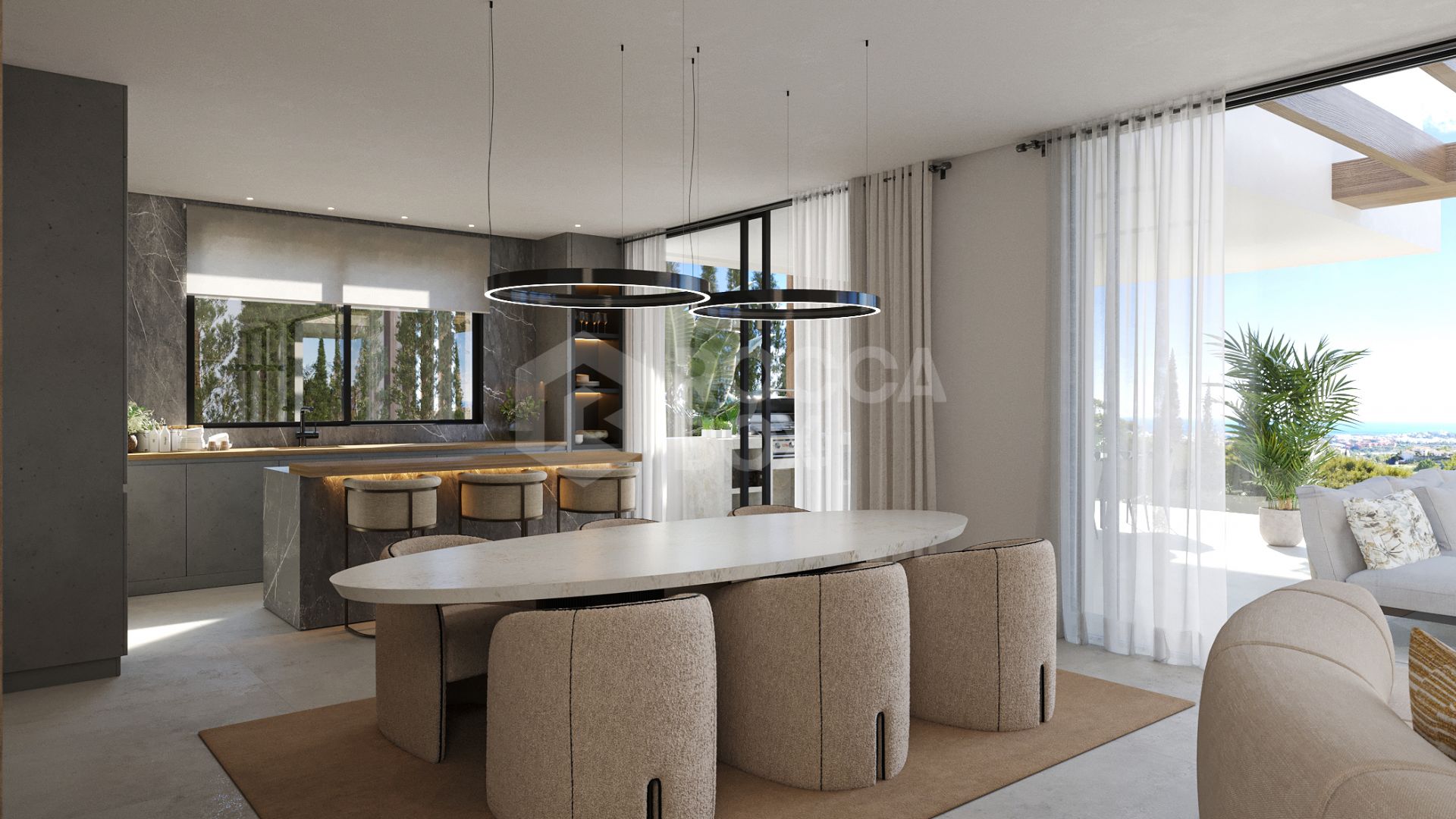 Stunning Luxury Villa in the Beautiful Coastal Town for Sale