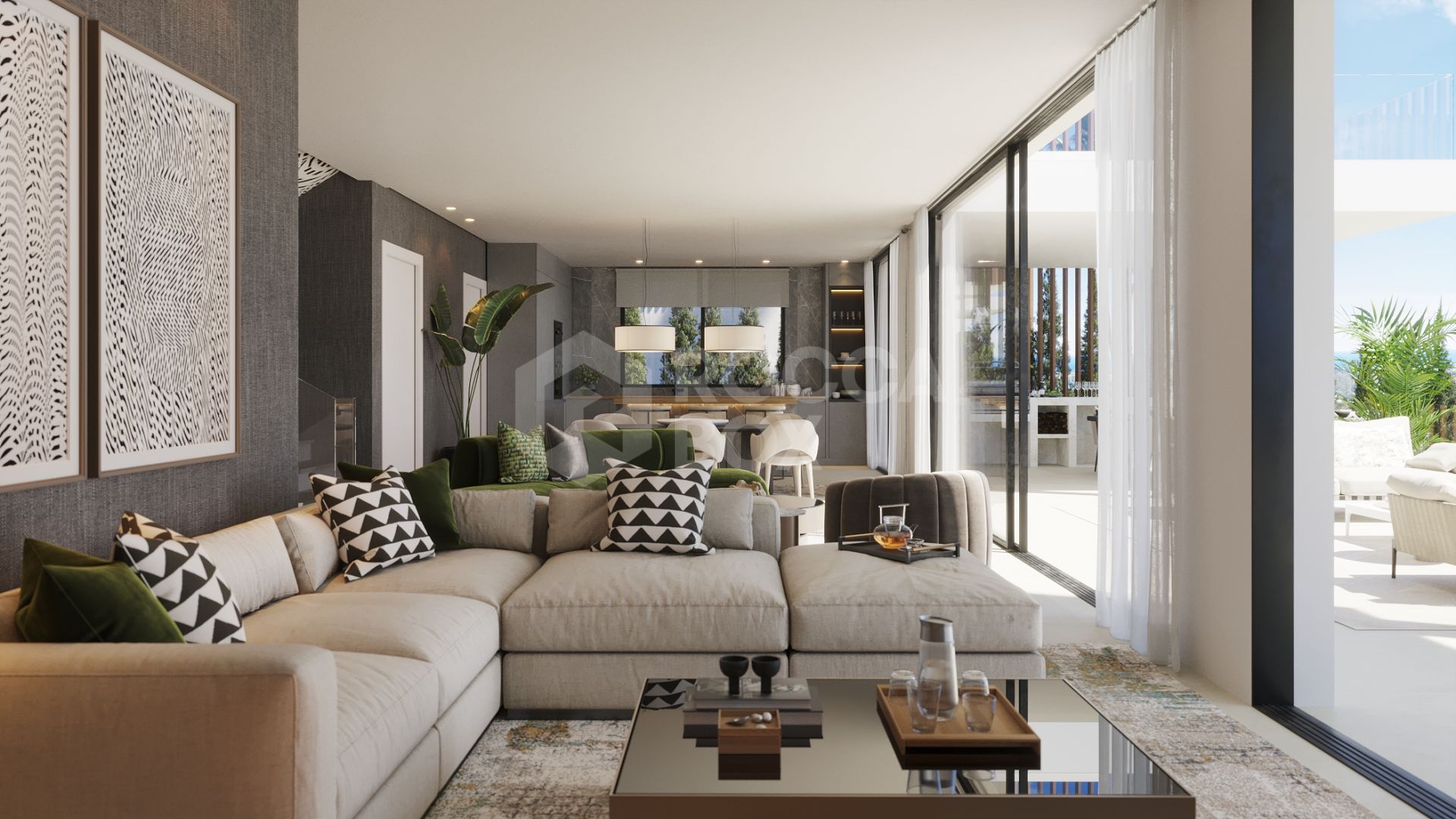 Stunning Luxury Villa in the Beautiful Coastal Town for Sale