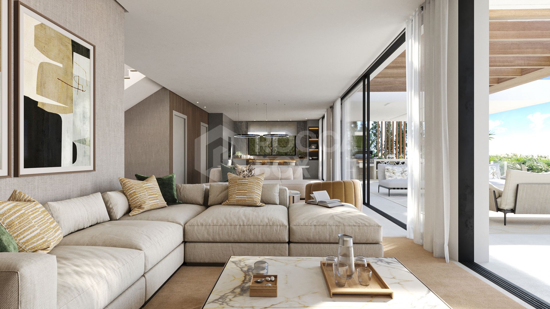 Stunning Luxury Villa in the Beautiful Coastal Town for Sale