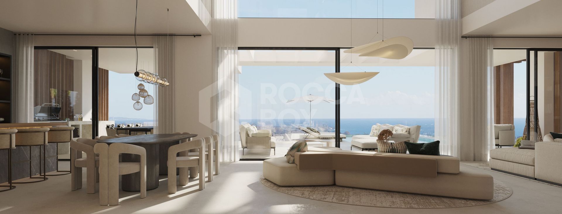 Stunning Luxury Villa in the Beautiful Coastal Town for Sale