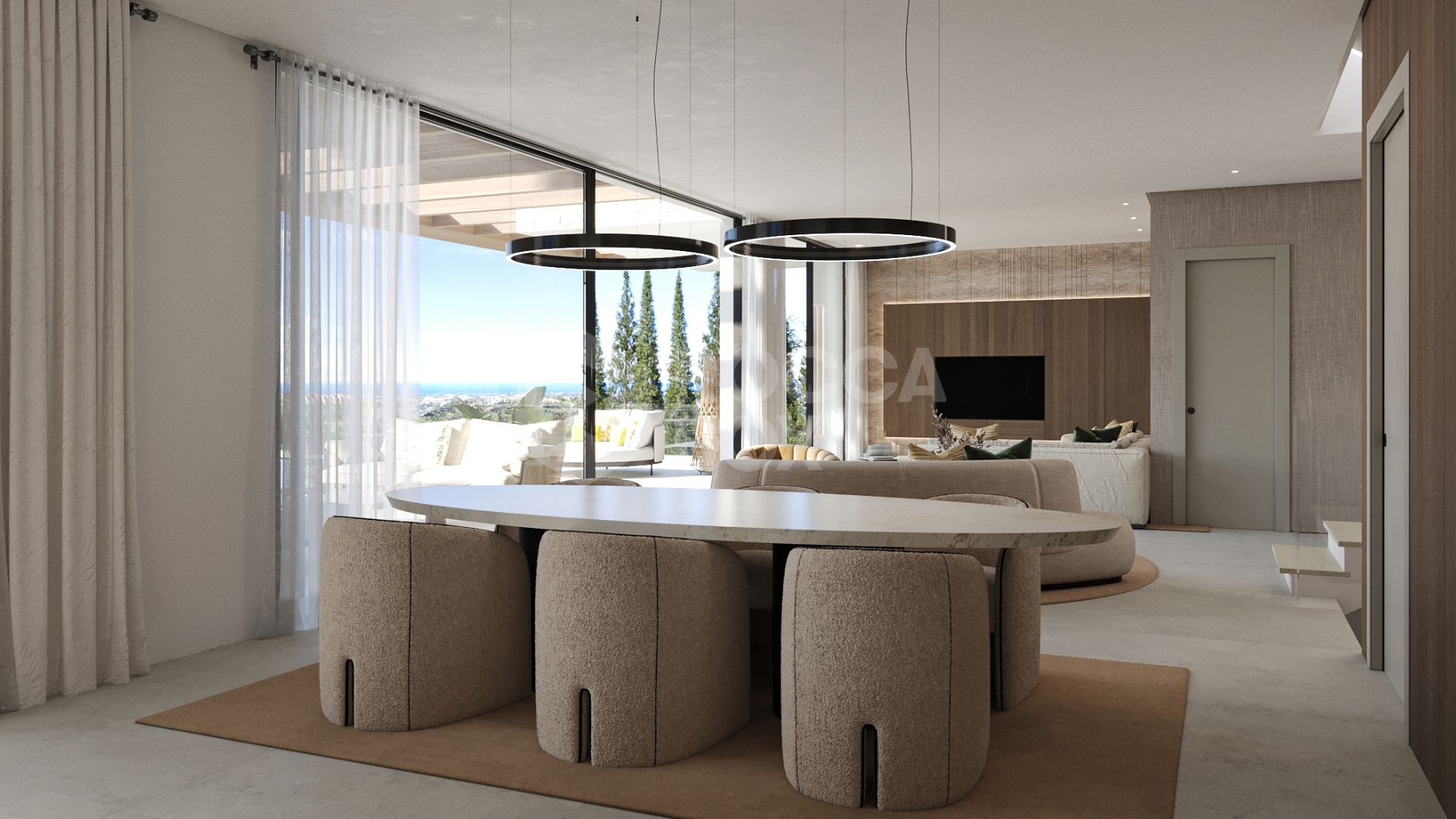 Stunning Luxury Villa in the Beautiful Coastal Town for Sale