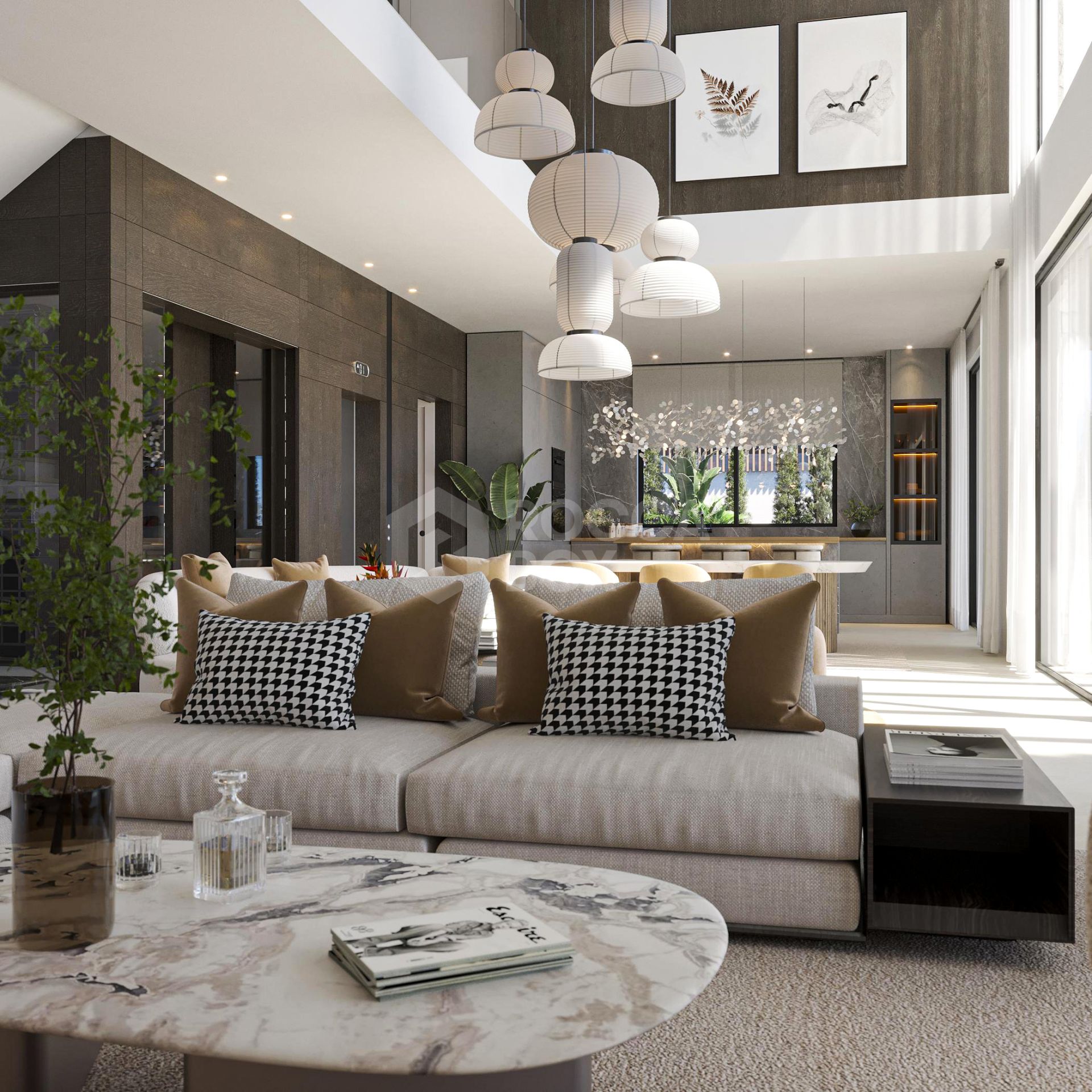 Stunning Luxury Villa in the Beautiful Coastal Town for Sale