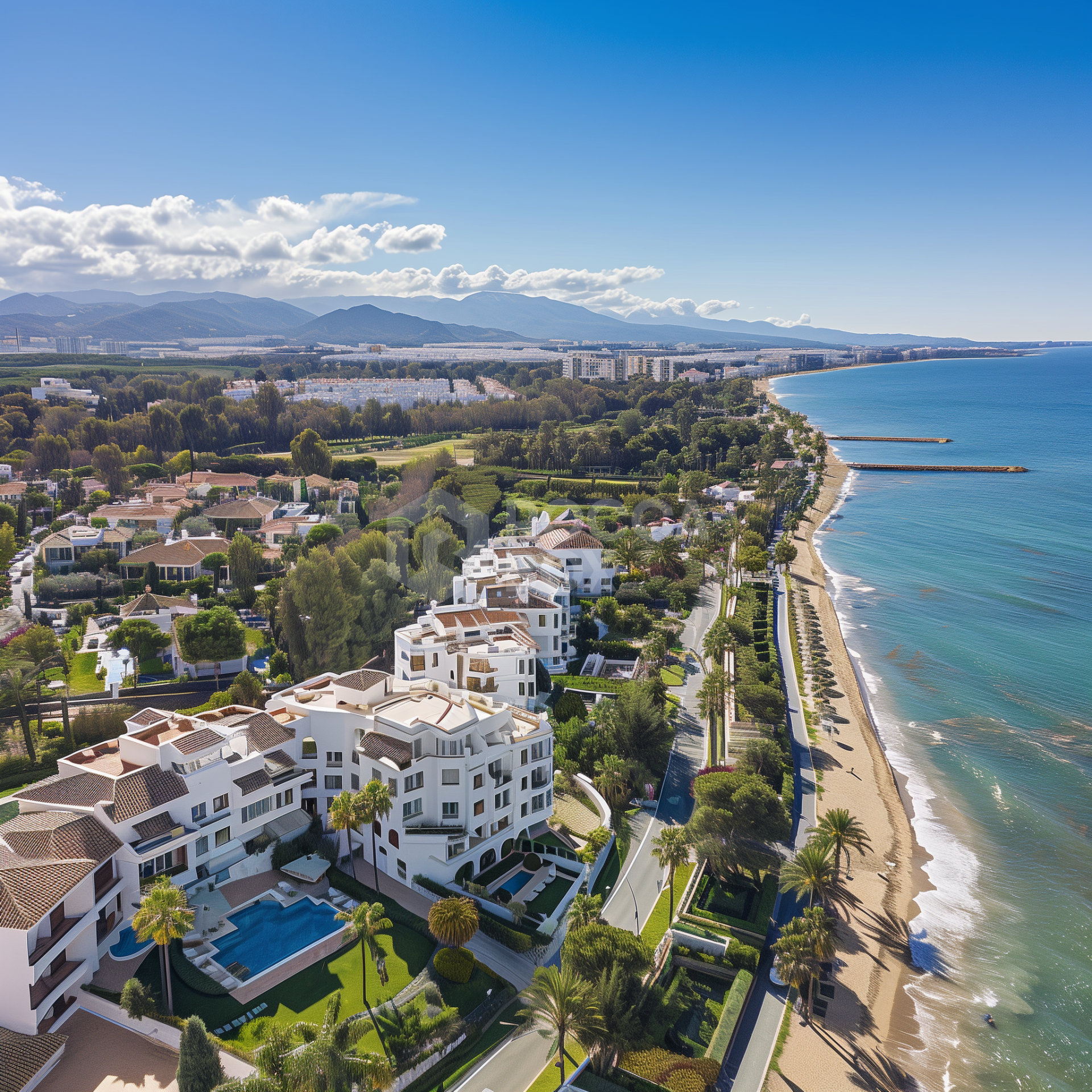 Ultra Modern Apartment with Sea Views