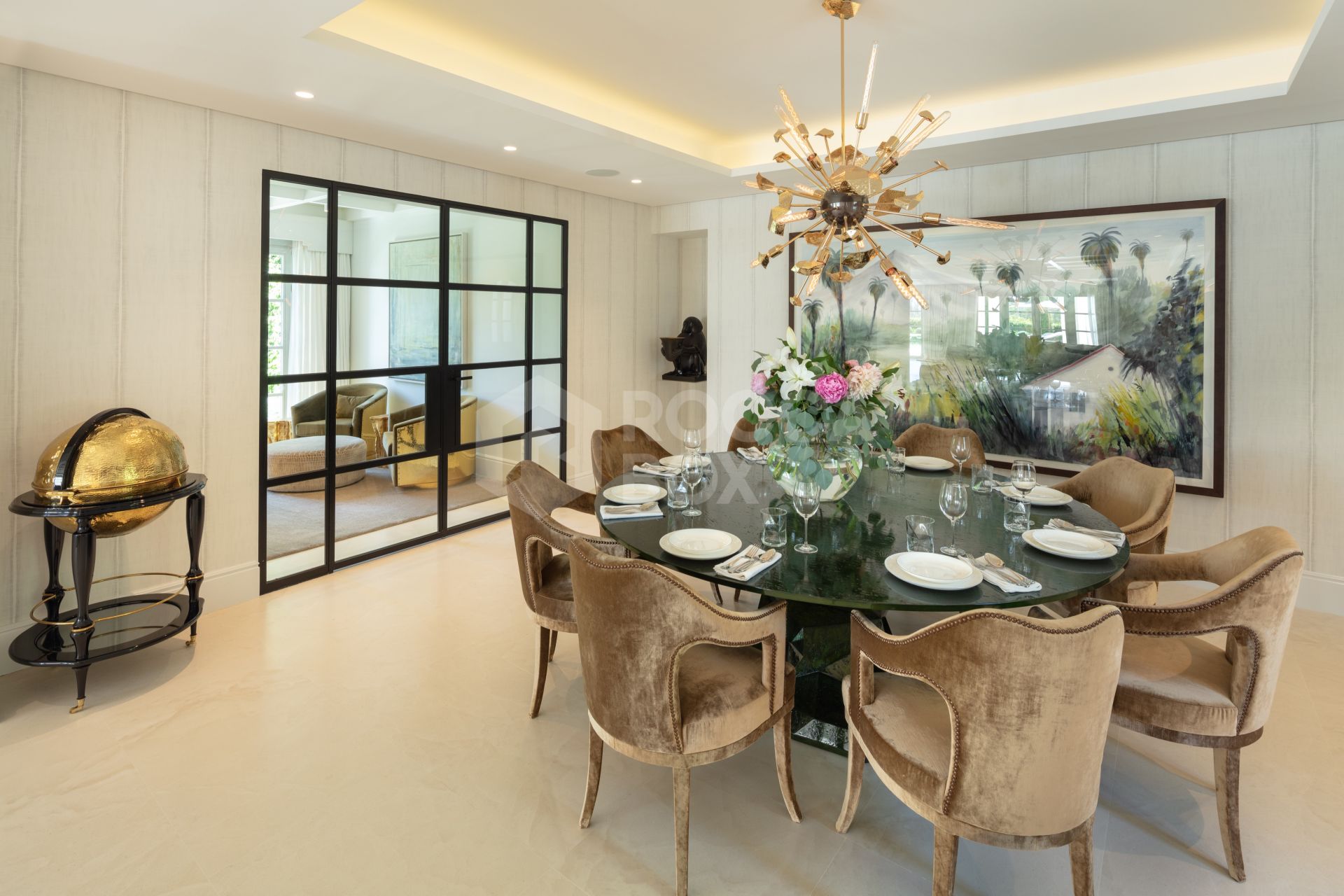 Magnificent Villa Overlooking Los Naranjos Golf Course