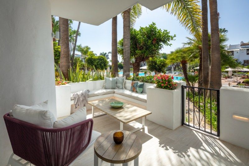 Exceptional Ground-Floor Residence at Puente Romano Resort, Marbella