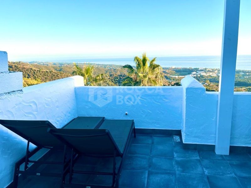 Elevated Townhouse with Panoramic Views in Altos Marbella