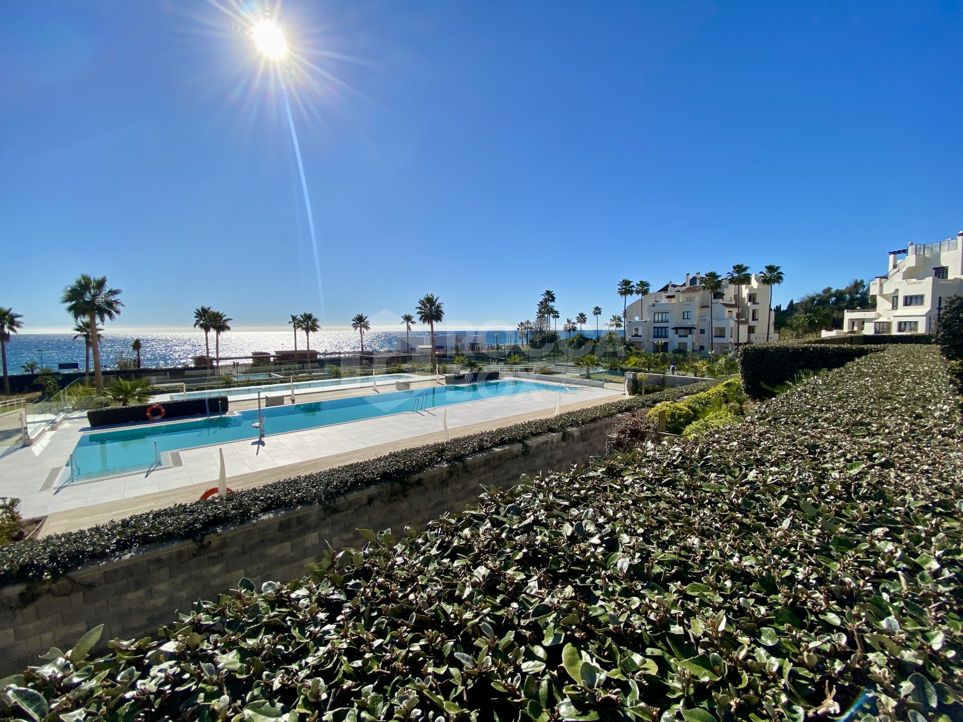Modern Ground Floor Apartment with Sea Views and Private Garden