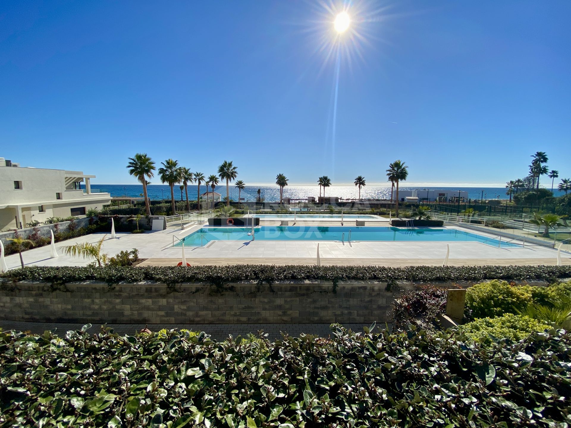 Modern Ground Floor Apartment with Sea Views and Private Garden