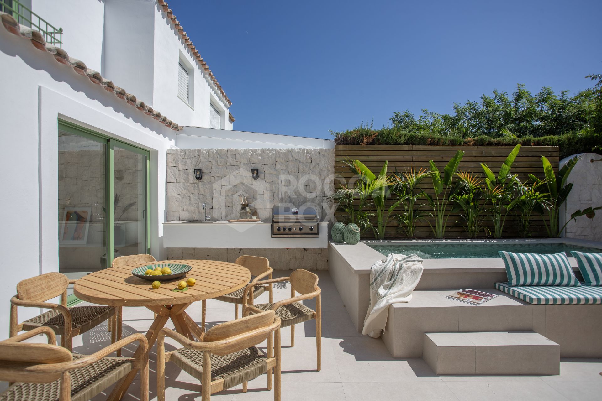 A boutique townhouse in San Pedro Playa