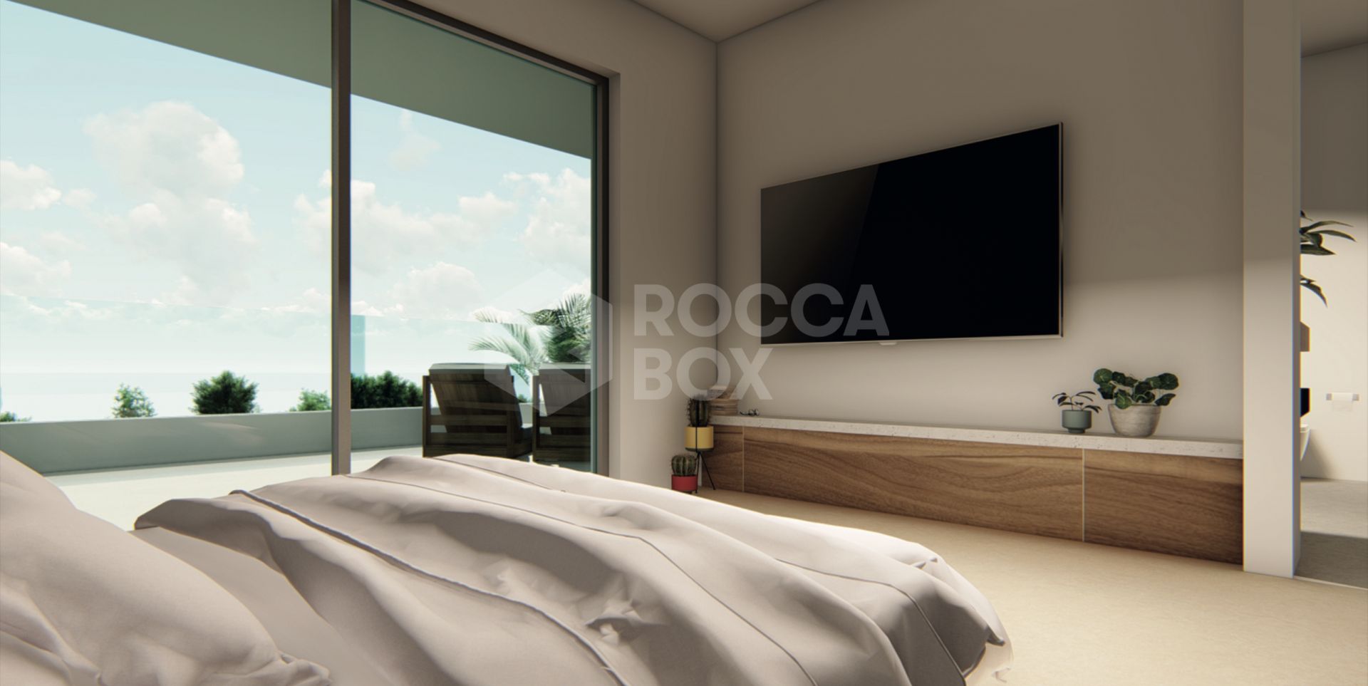 New Villa on the beach side of San Pedro de Alcántara.