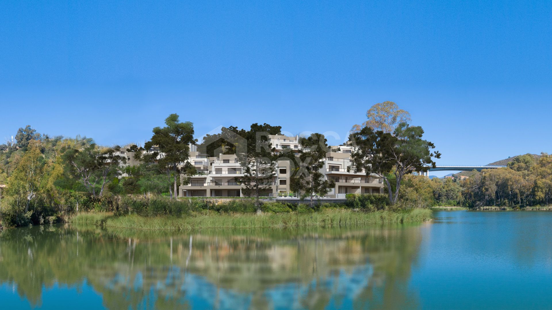 Haven of tranquility with lake views in Nueva Andalucía