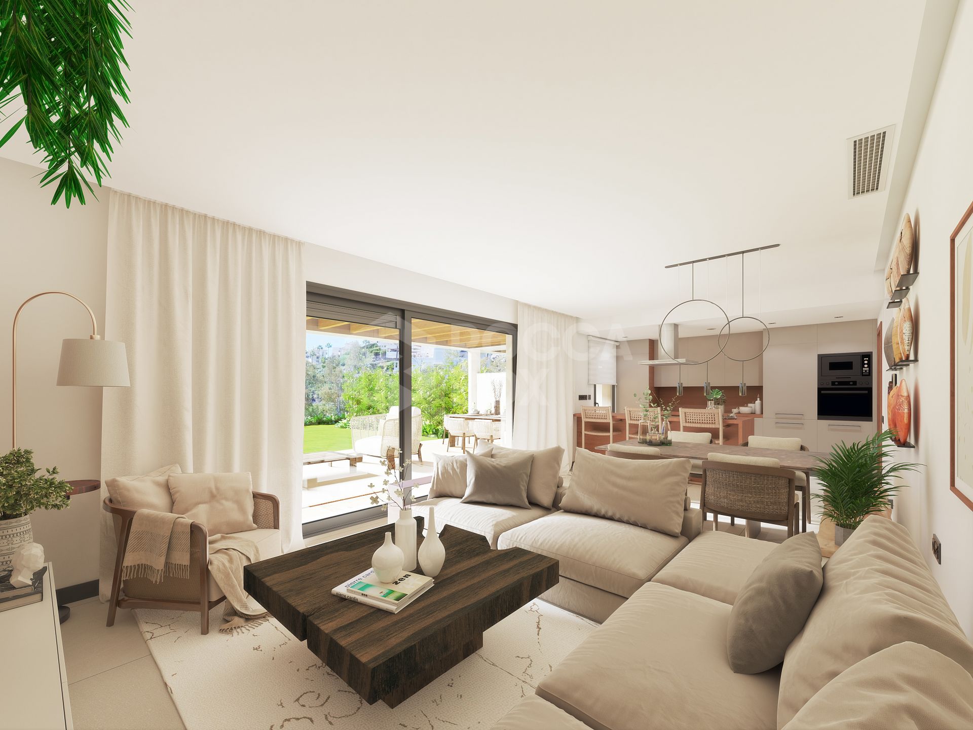 Haven of tranquility with lake views in Nueva Andalucía