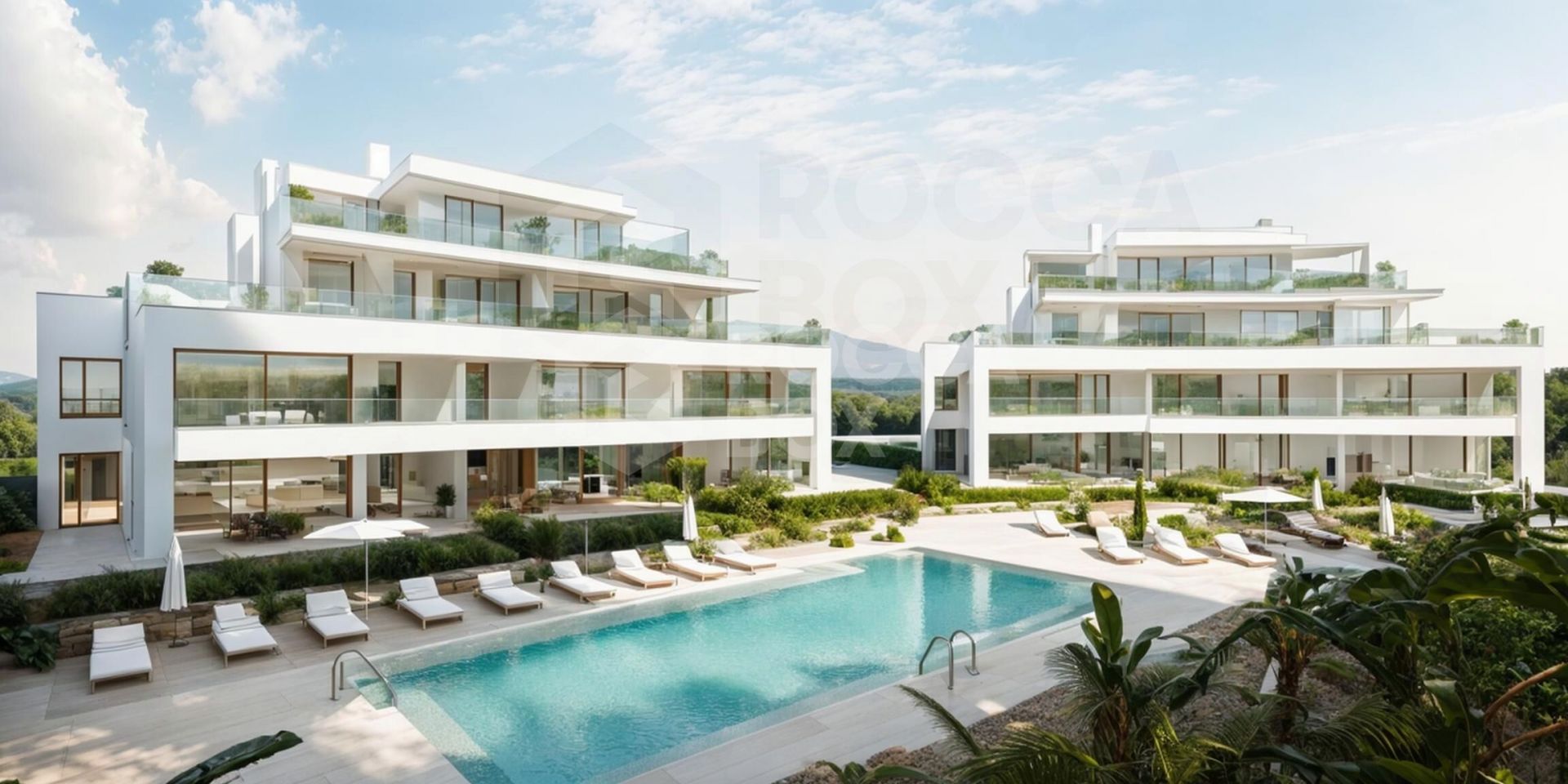 Exquisite apartment with front line golf