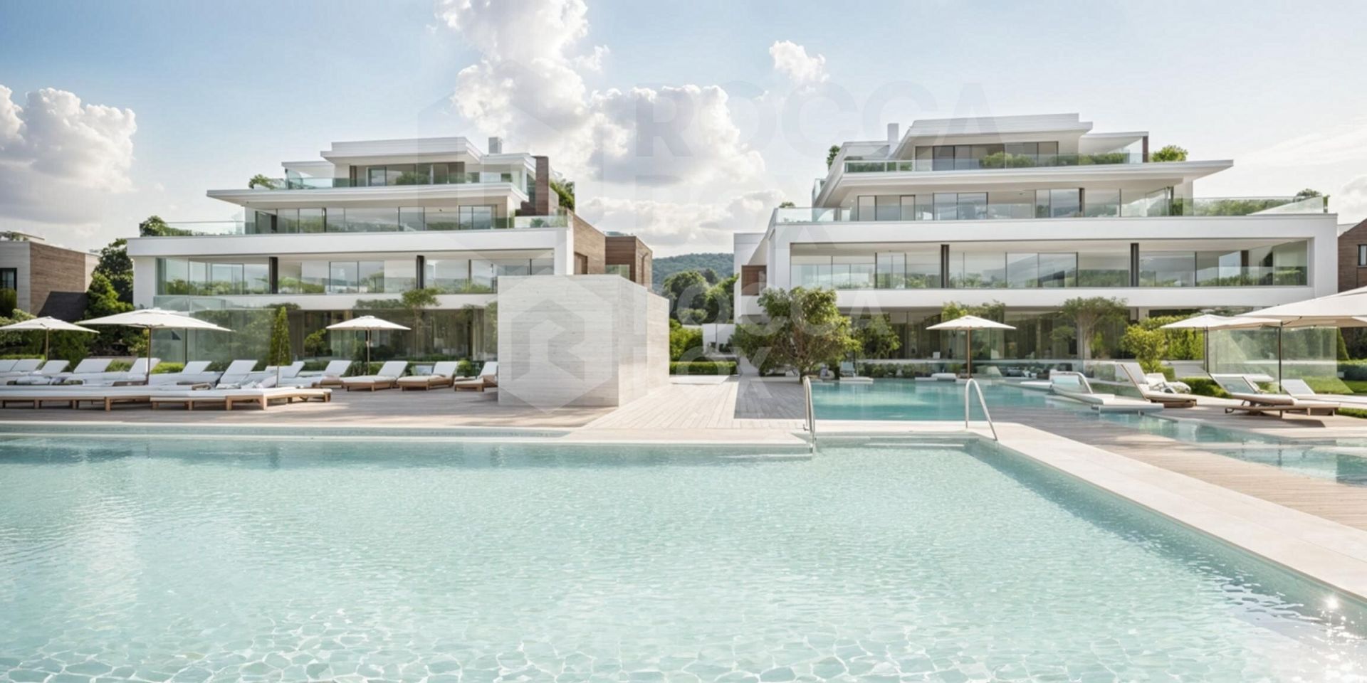 Exquisite apartment with front line golf