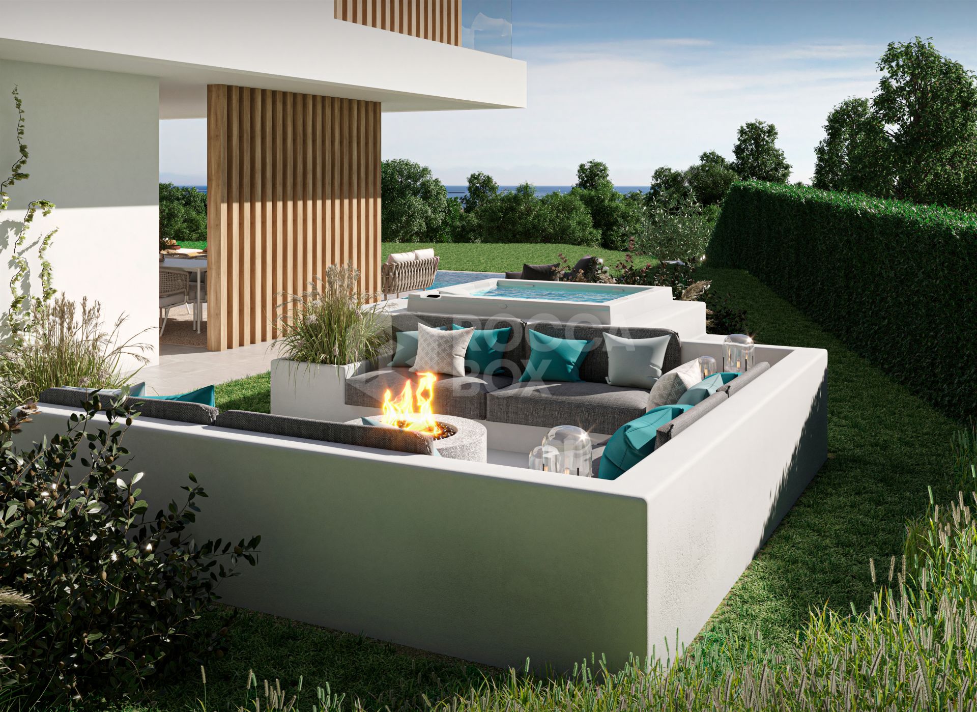 A Contemporary Villa Oasis Created Especially For You