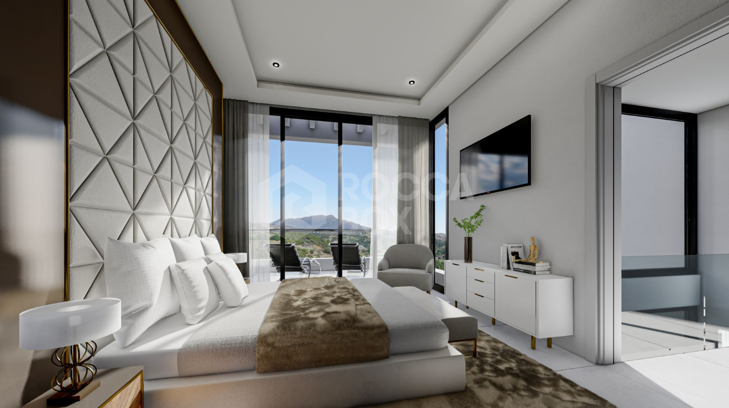 Luxurious Modern Villa with Panoramic Views in Monte Mayor