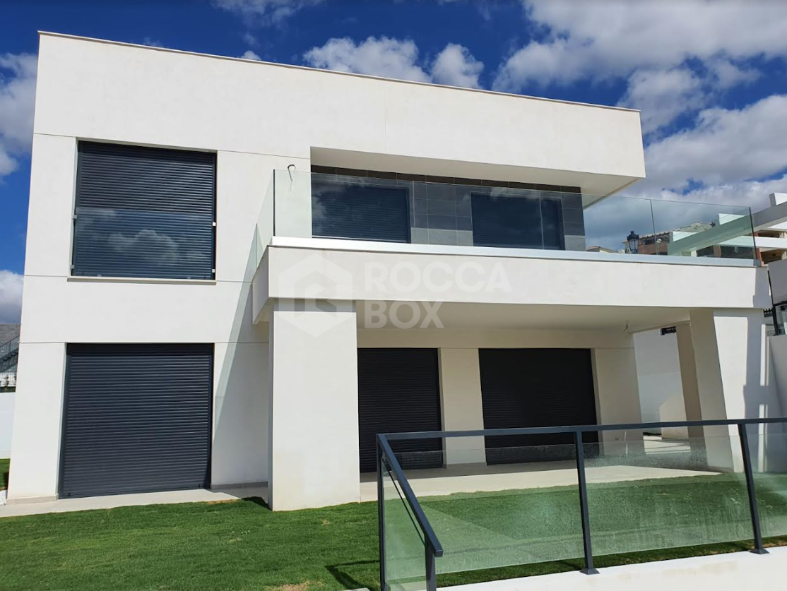Modern Elegance in Manilva: Brand New 4-Bedroom Villa with Private Pool