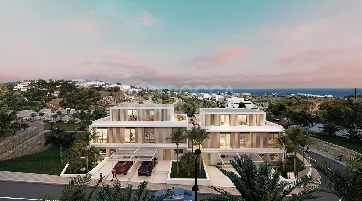 Incredible villa with sea views in Estepona