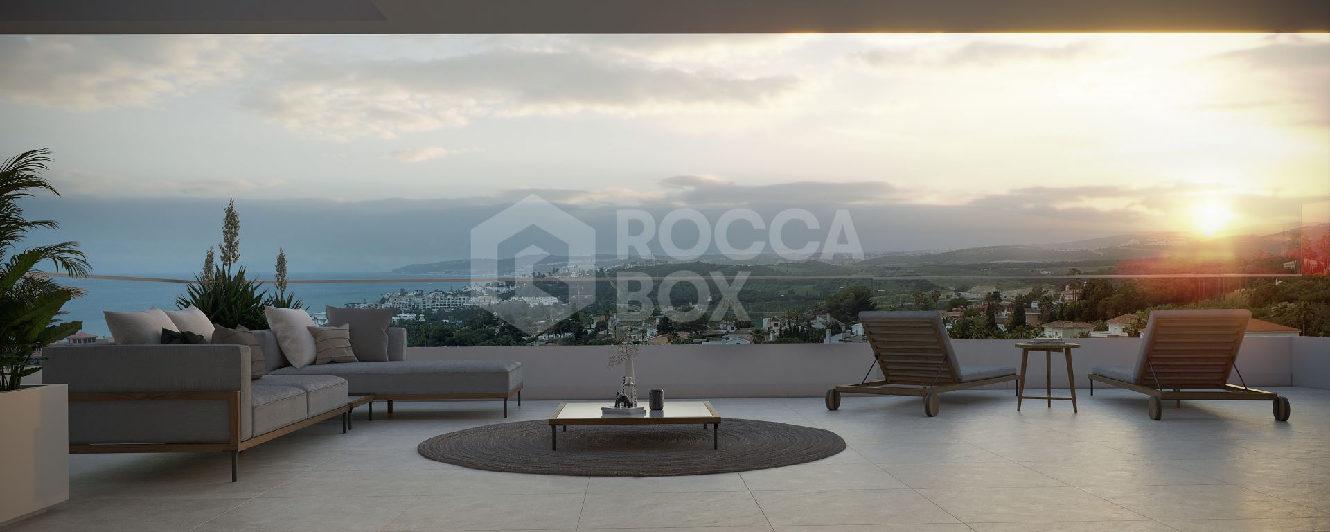 Seaside Elegance in Estepona: 4-Bedroom Apartment with Stunning Sea Views, Pool, Gym, and Social Club