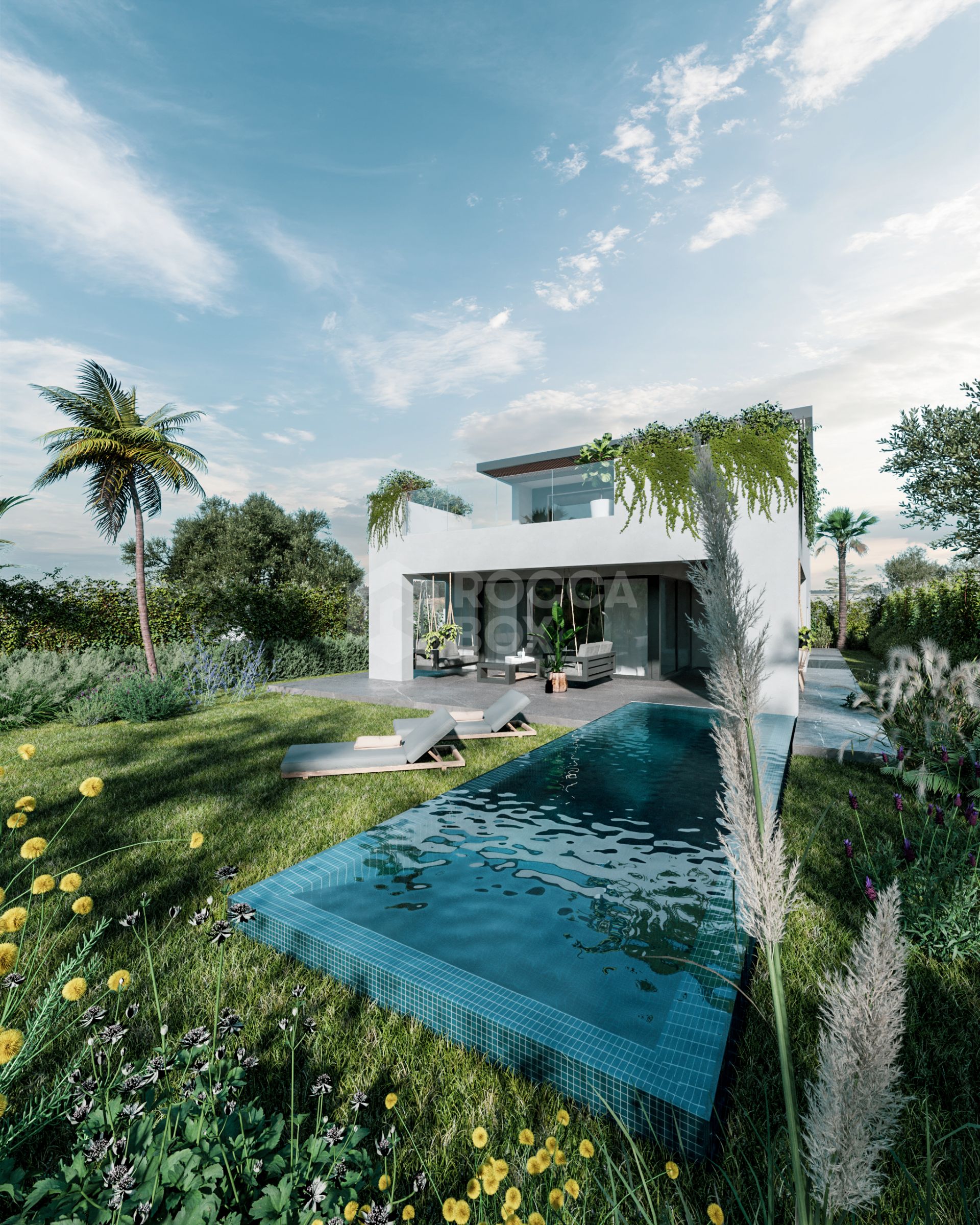 Timeless Luxury in Estepona Golden Mile: Exceptional 4-Bedroom Villa with Contemporary Elegance