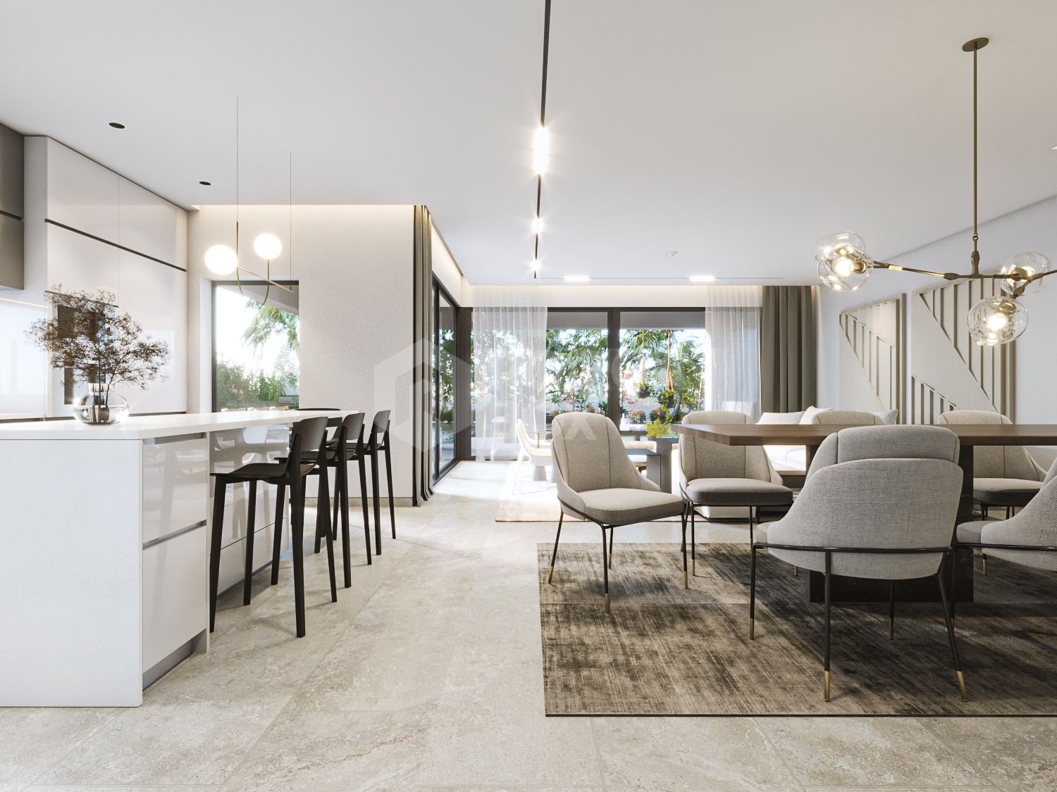 Timeless Luxury in Estepona Golden Mile: Exceptional 4-Bedroom Villa with Contemporary Elegance