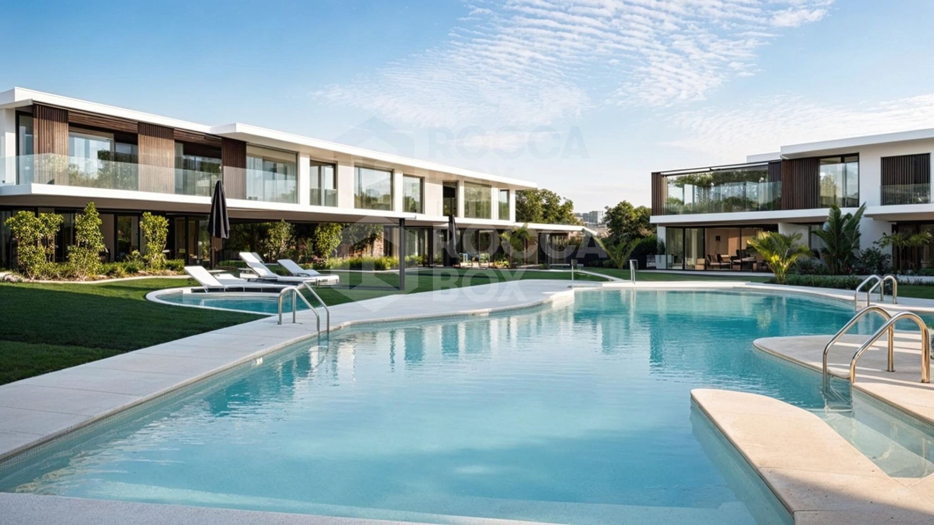 Sophisticated Living in Sotogrande: Contemporary Townhouse with Panoramic Golf Course Views and Resort-style Amenities