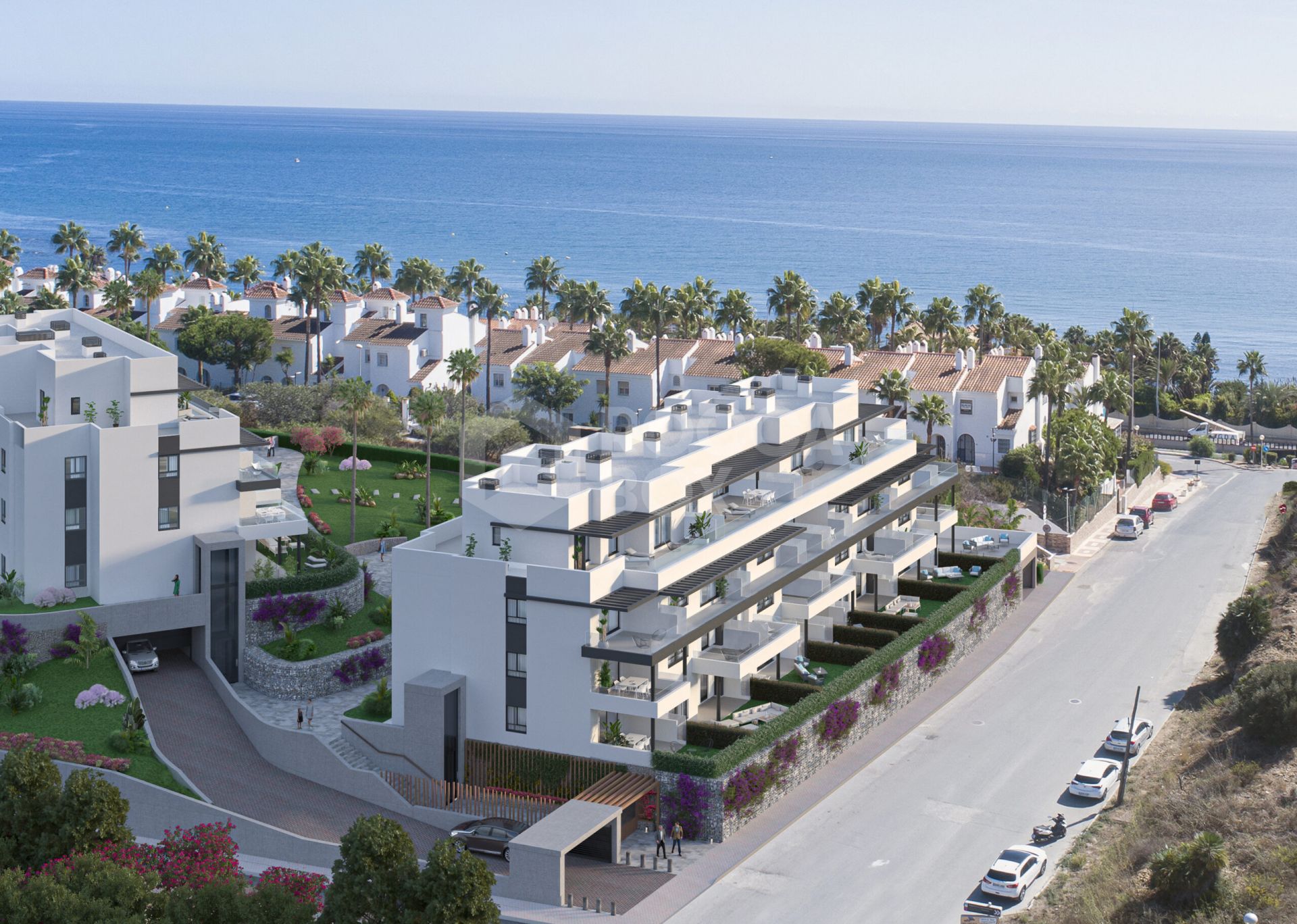Spectacular development comprised of 2, 3 and 4 bedroom homes with sea views in a large number of them. The development has excellent garden areas, communal swimming pool, gymnasium and social-gourmet room.