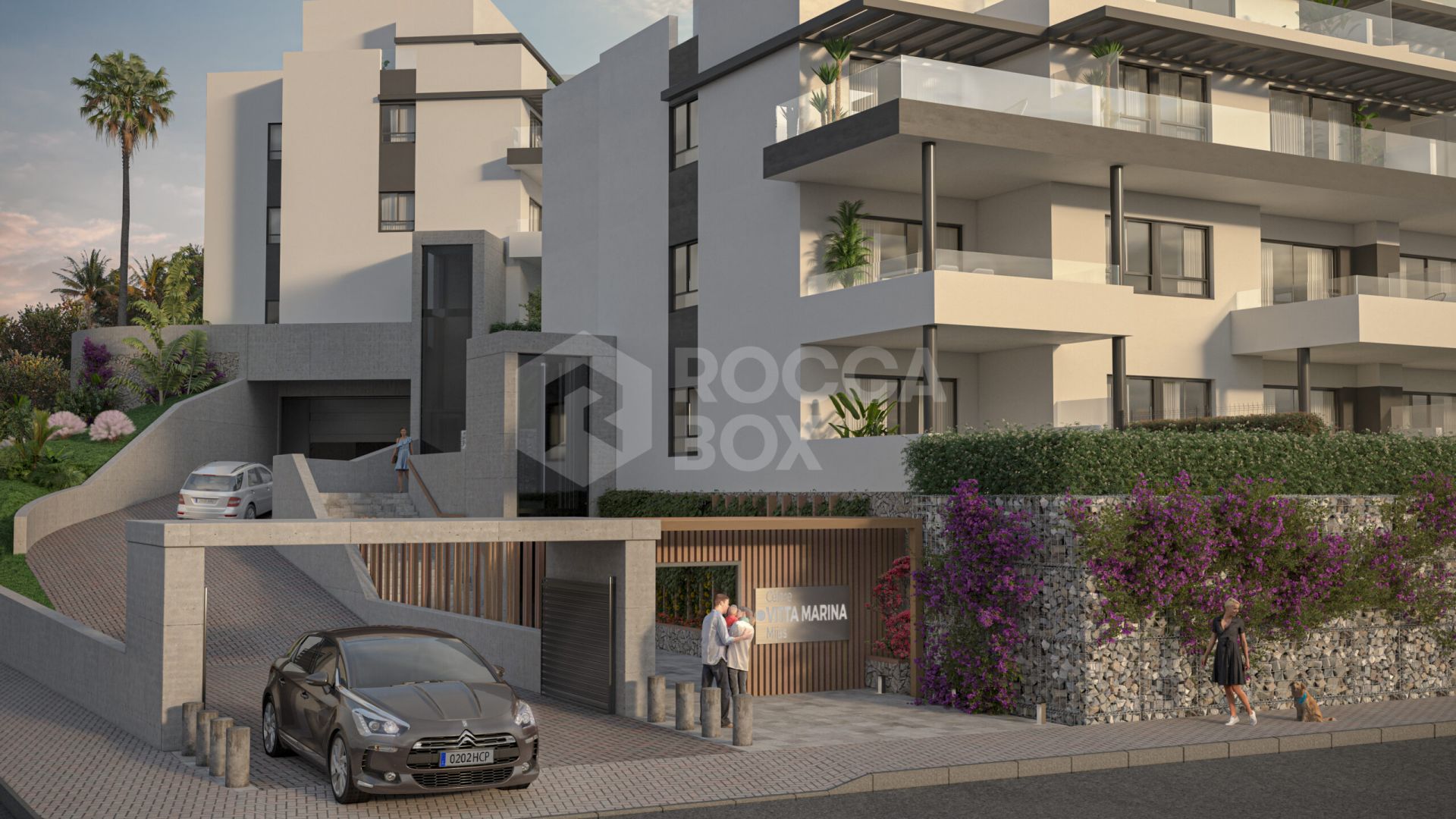 Spectacular development comprised of 2, 3 and 4 bedroom homes with sea views in a large number of them. The development has excellent garden areas, communal swimming pool, gymnasium and social-gourmet room.