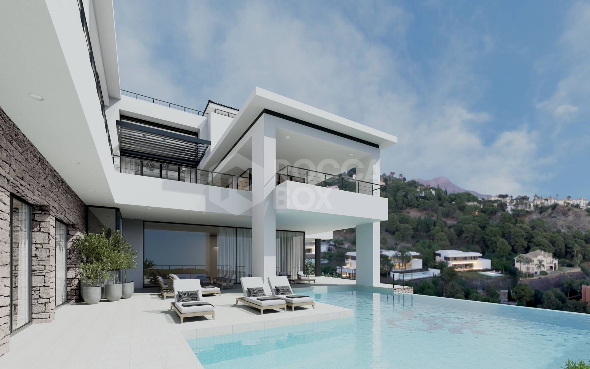 Luxury Hilltop Villa: A Stunning Oasis of Elegance and Autonomy in Alcuzcuz Natural Reserve