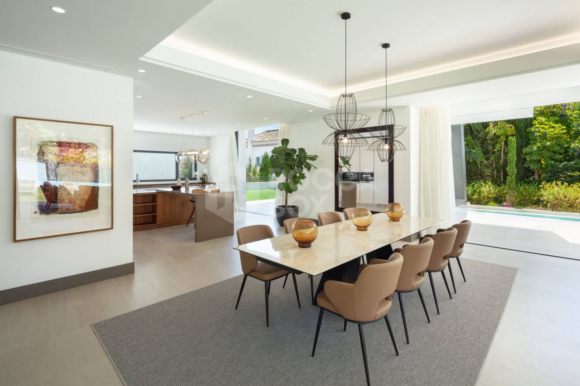 Contemporary Masterpiece in Nueva Andalucia: A Luxurious Haven