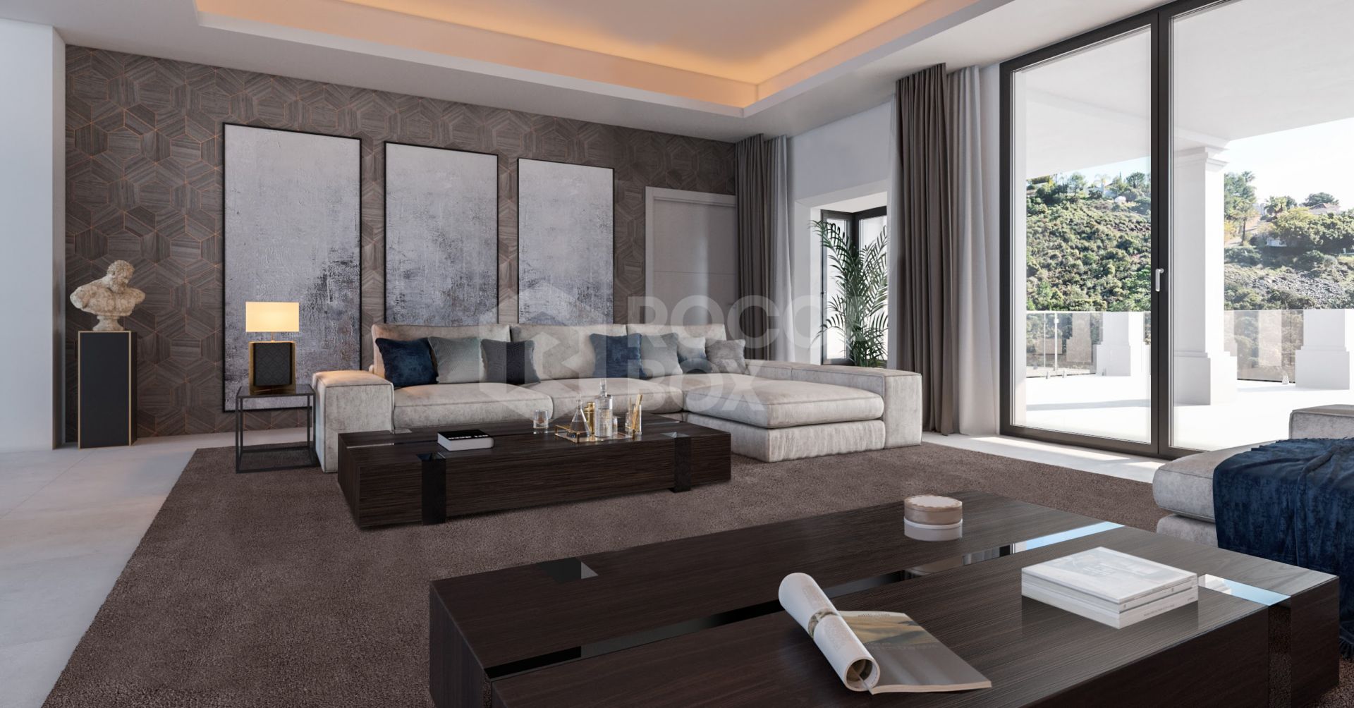 Spectacular luxury villa for sale in El Madroñal, Benahavis.