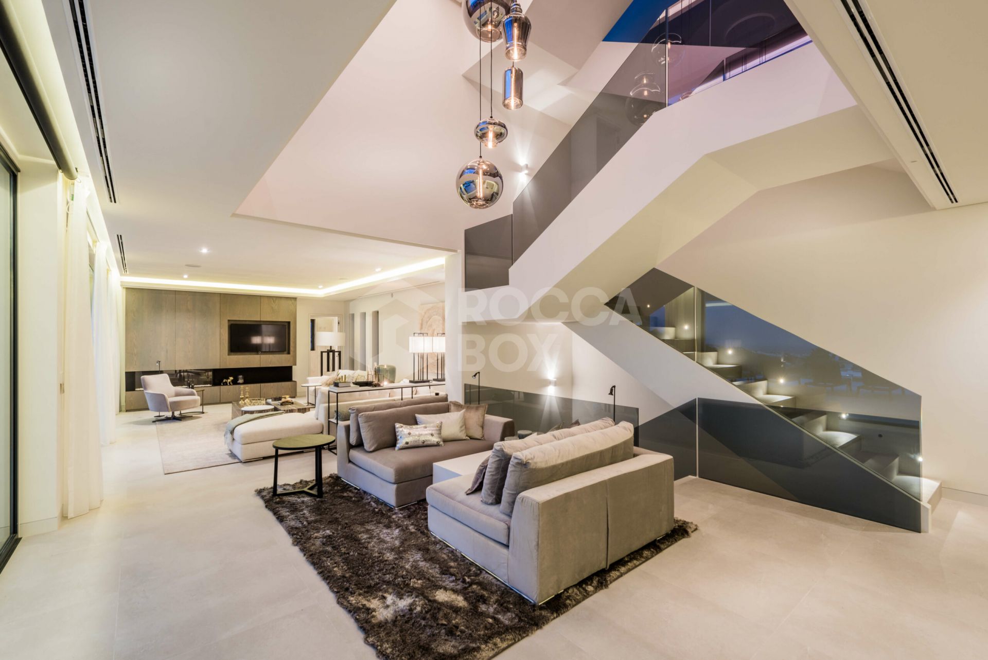 A Modern Designer Villa with Sea & Golf Views