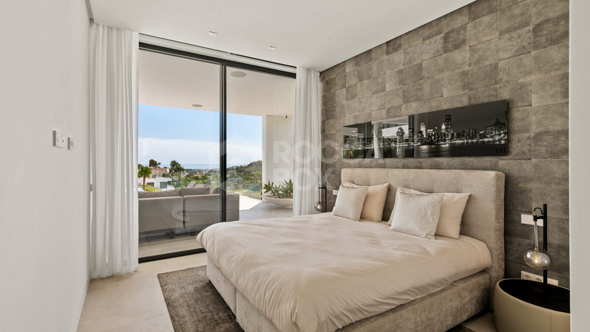 A Modern Designer Villa with Sea & Golf Views