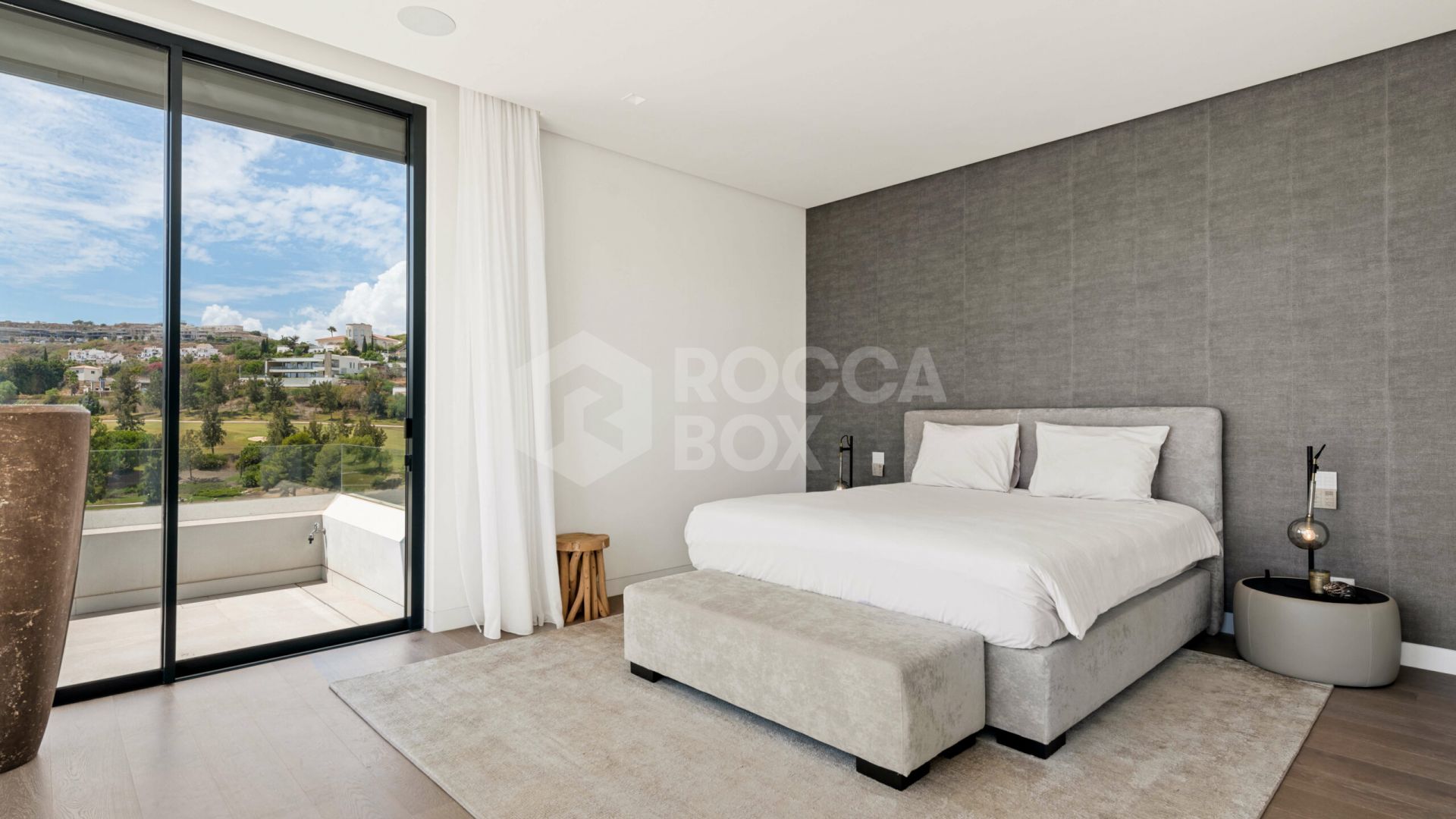 A Modern Designer Villa with Sea & Golf Views