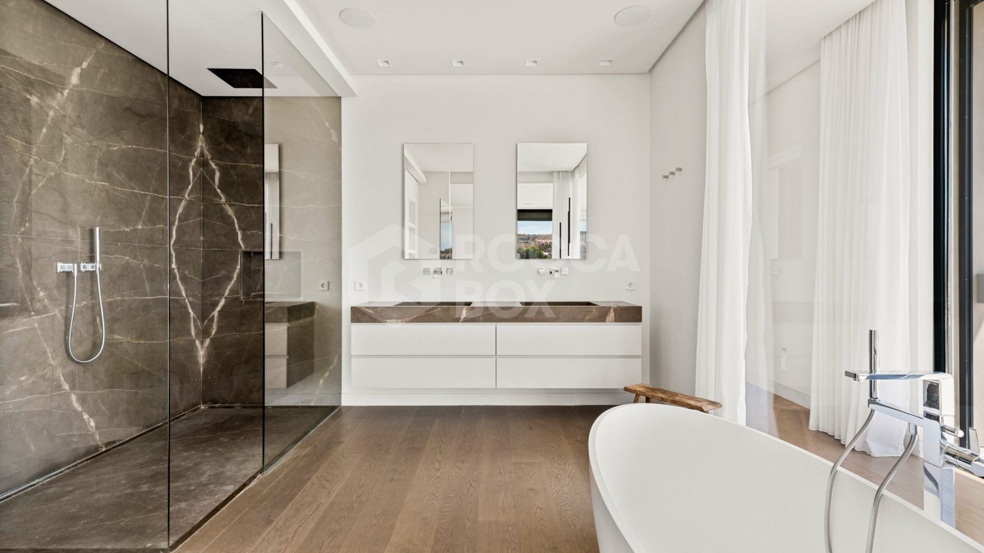 A Modern Designer Villa with Sea & Golf Views