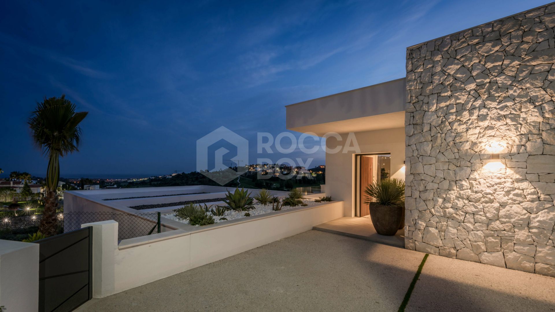A Modern Designer Villa with Sea & Golf Views