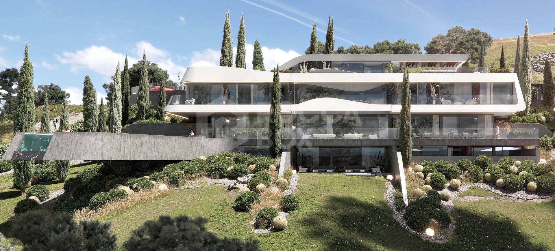 Unique dream villa within an exclusive Biosphere nature reserve . In the heart of the most spectacular setting on the Costa del Sol, with wonderful views of the sea and the mountains.