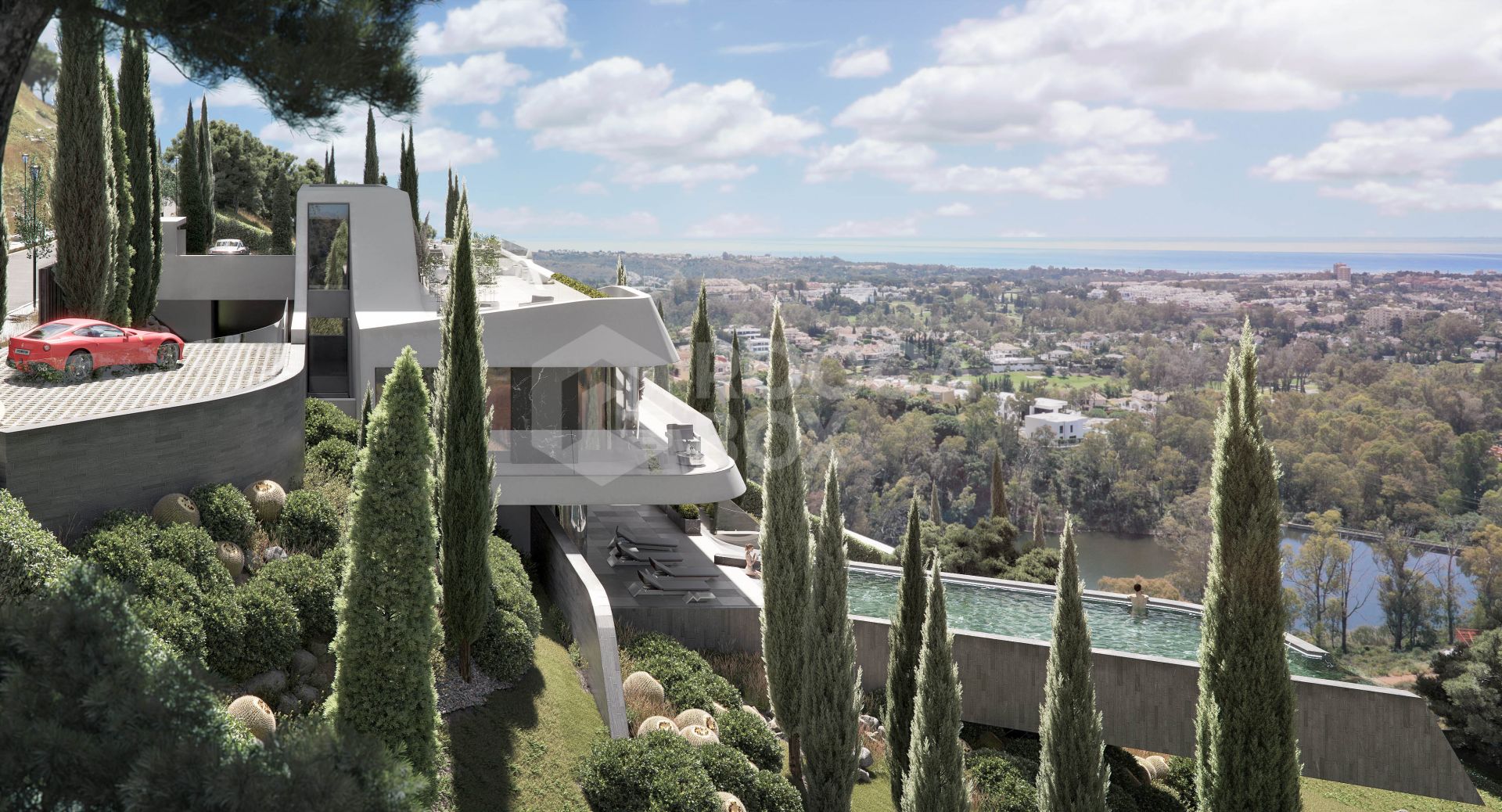 Unique dream villa within an exclusive Biosphere nature reserve . In the heart of the most spectacular setting on the Costa del Sol, with wonderful views of the sea and the mountains.