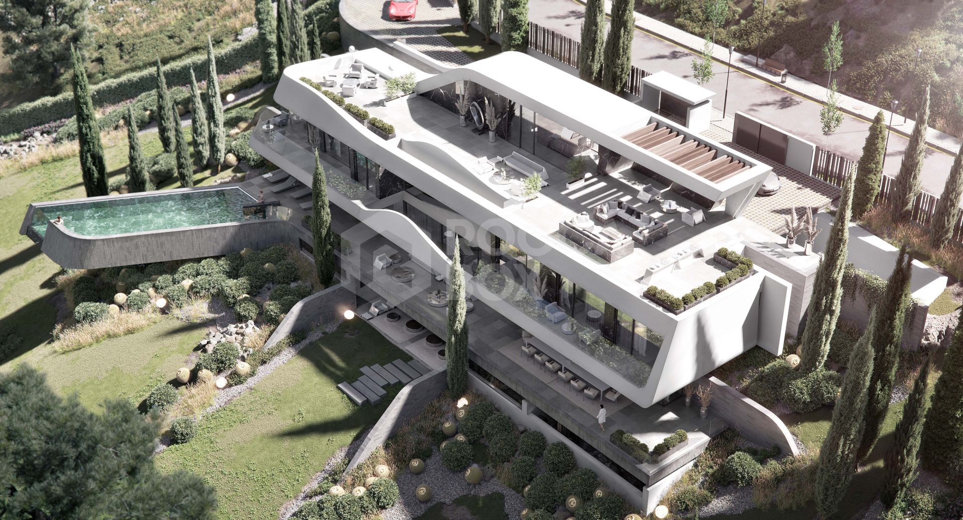 Unique dream villa within an exclusive Biosphere nature reserve . In the heart of the most spectacular setting on the Costa del Sol, with wonderful views of the sea and the mountains.