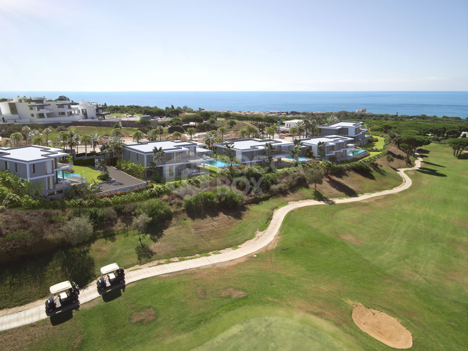 Luxury Living Redefined: Contemporary Residences with Golf & Sea Views