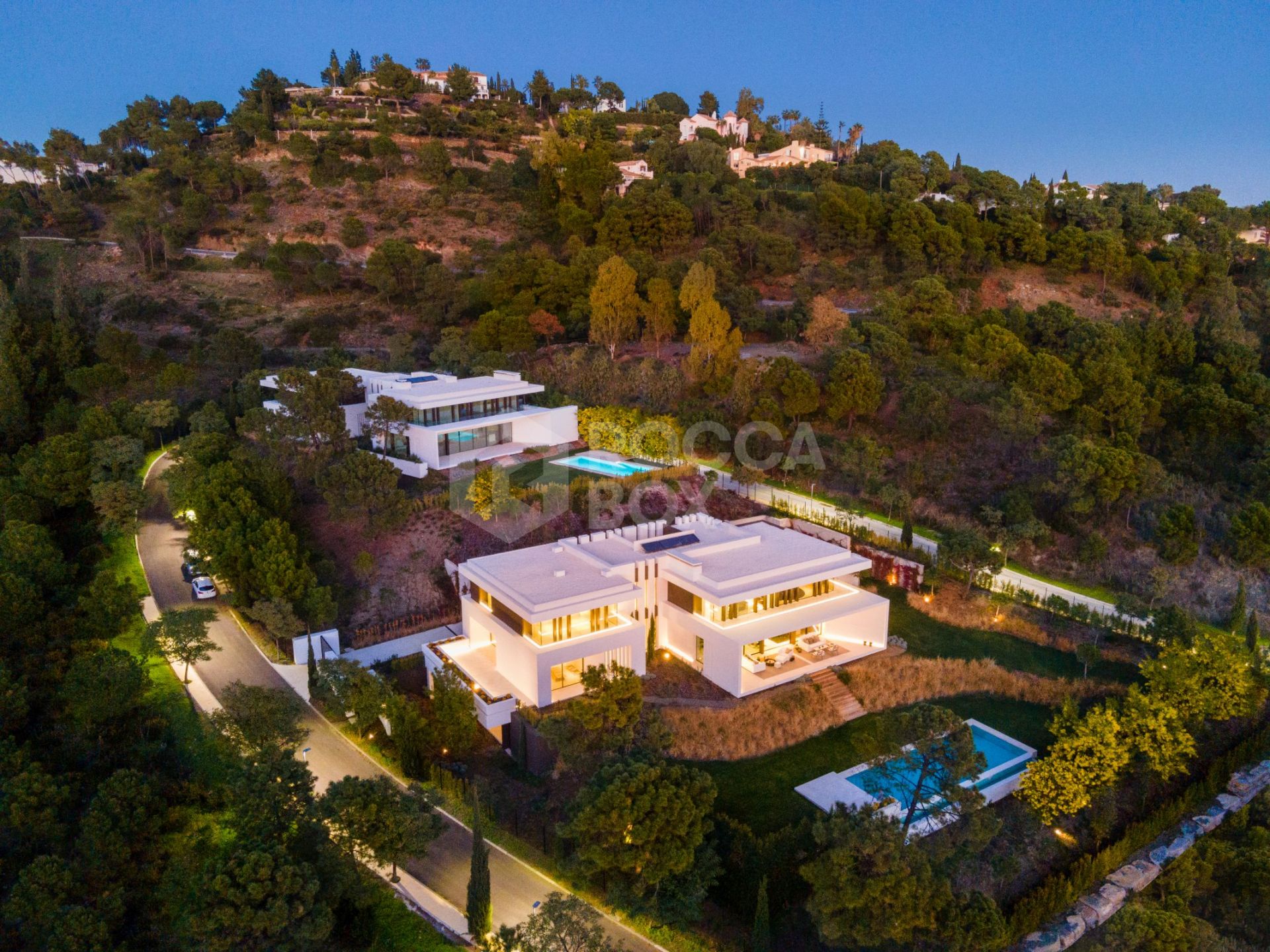 A stunning collection of built mountain villas minutes from Marbella and Puerto Banus.