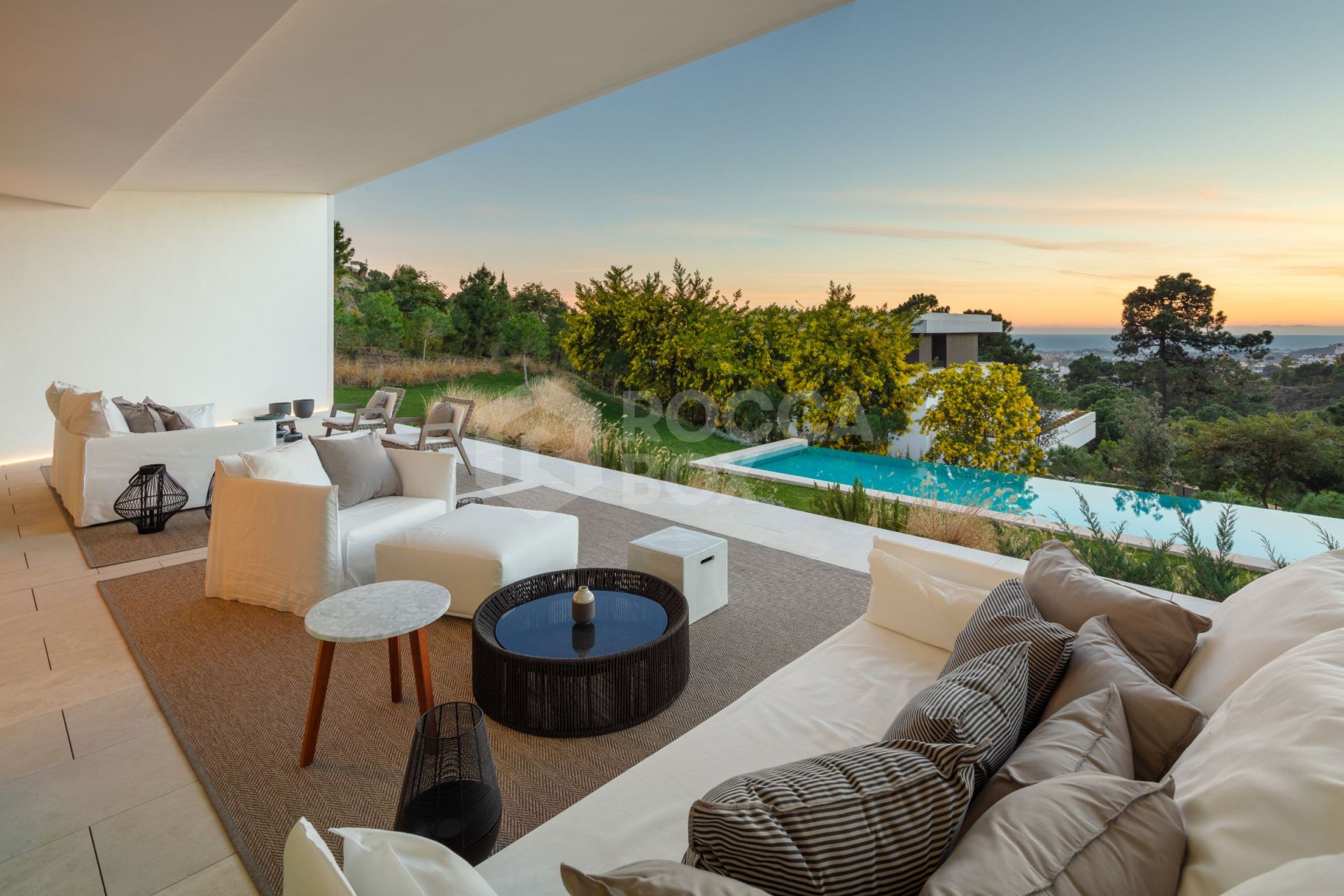 A stunning collection of built mountain villas minutes from Marbella and Puerto Banus.