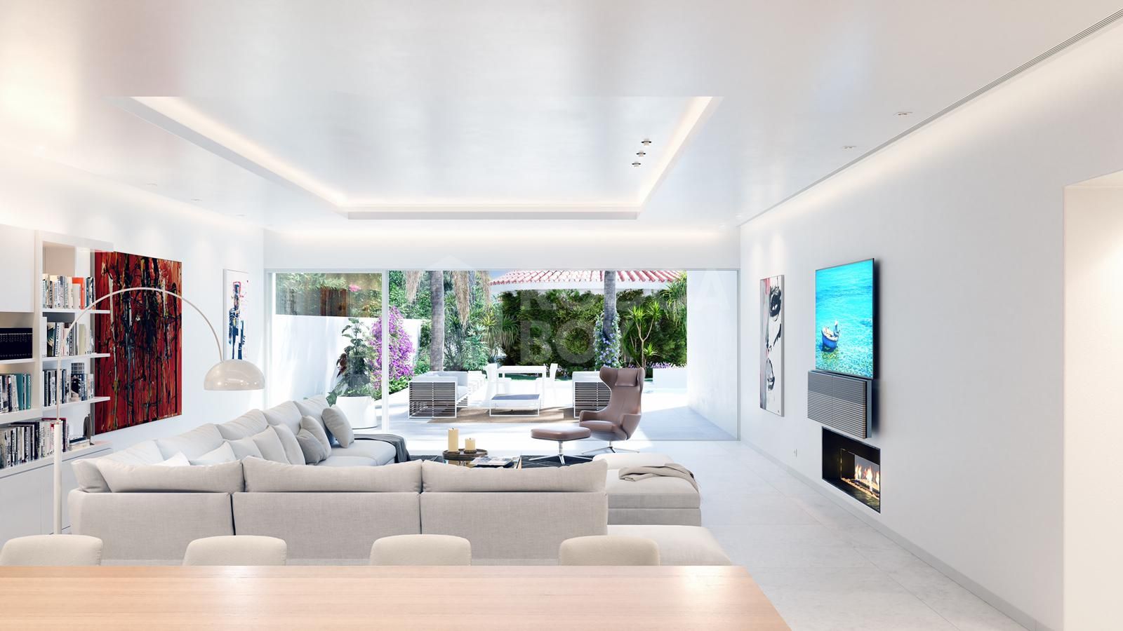 Modern Architectural Masterpiece in Nagueles, Marbella: A Perfect Blend of Style and Location