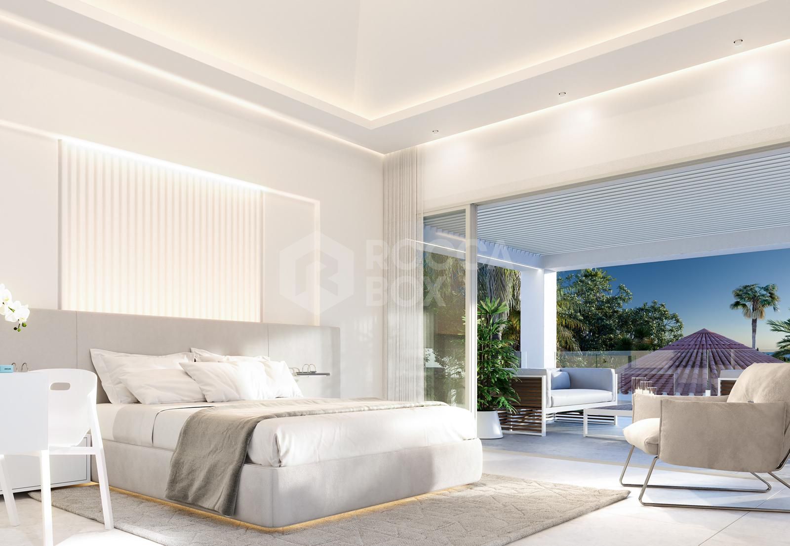 Modern Architectural Masterpiece in Nagueles, Marbella: A Perfect Blend of Style and Location