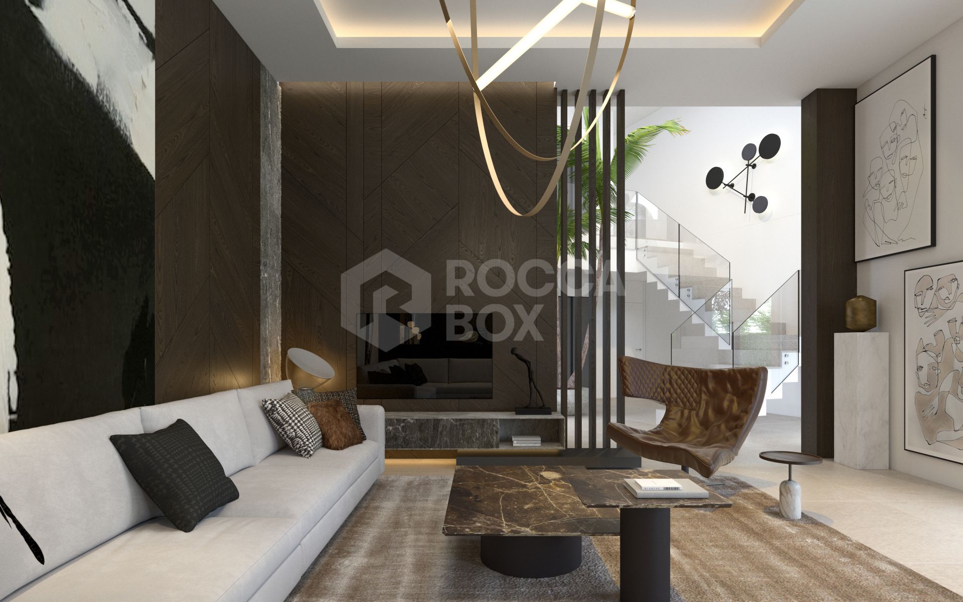 Luxurious Family Living: Stunning 4-Bedroom Villa with Pool and Basement Garage